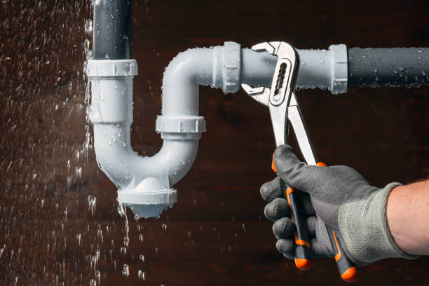 Professional Gas Line Repair technician working in Quincy, MI